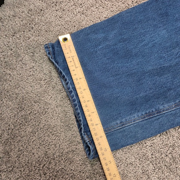 Old Navy Wide Leg Jeans Womens 10 Extra High Rise Baggy Y2K Skater 90s‎ Style - Picture 13 of 14